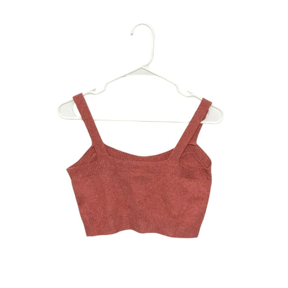 GB Cropped Sweater Tank Top Cropped Super Soft Stretch Size Medium - Picture 2 of 6